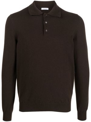 Cashmere poloskjorte Malo brun