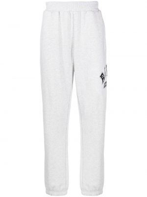 Pantalon de joggings avec applique Izzue gris