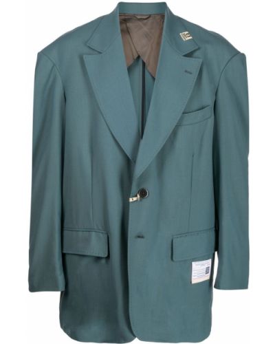 Blazer Maison Mihara Yasuhiro grön