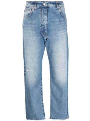 Brodert jeans 7/8 Msgm blå