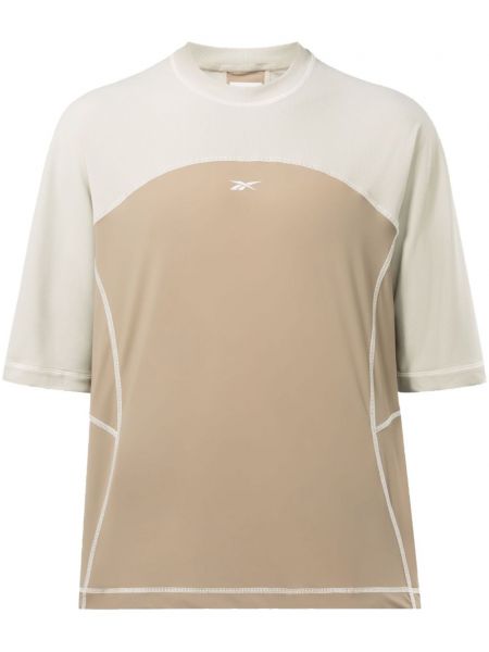 T-shirt mit print Reebok Ltd beige
