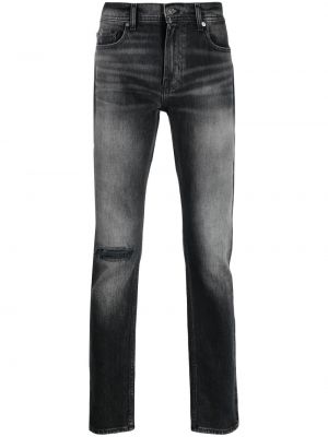 Jeans med normal passform 7 For All Mankind svart