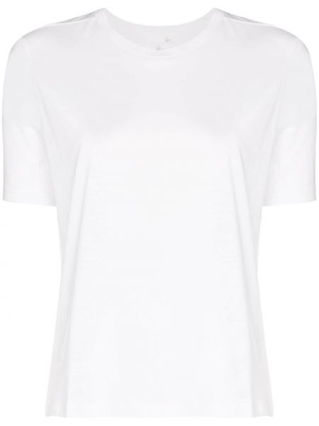Bavlněné tričko s krátkými rukávy Skin - bílá