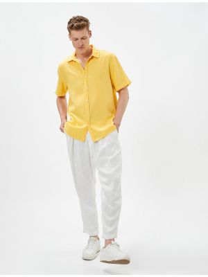 Marškiniai Koton geltona