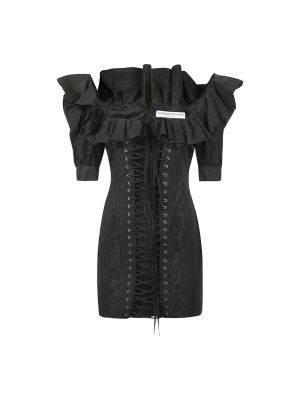 Sukienka mini Alessandra Rich czarna