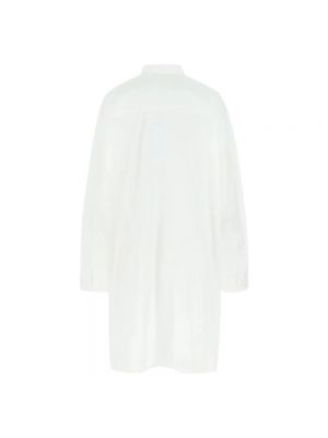 Sukienka koszulowa Maison Margiela biała