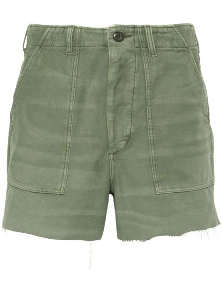 Bombažne kratke hlače Polo Ralph Lauren zelena
