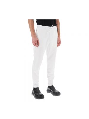 Spodnie sportowe Moncler białe
