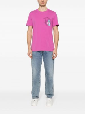 Tričko s potiskem Zadig&voltaire růžové