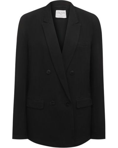 Пиджак из вискозы Forte_forte, черный