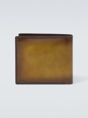 Kožená peňaženka Berluti zelená