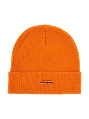 Pomarańczowa czapka Heron Preston