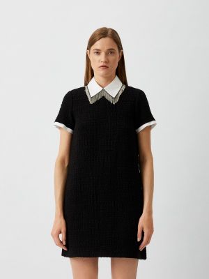 Платье-рубашка N21 черное