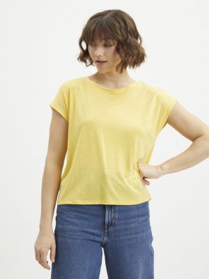T-shirt Vero Moda gelb