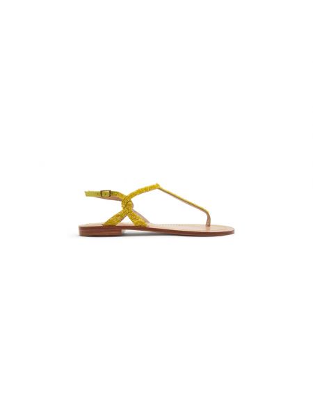 Sandale ohne absatz Maliparmi gelb