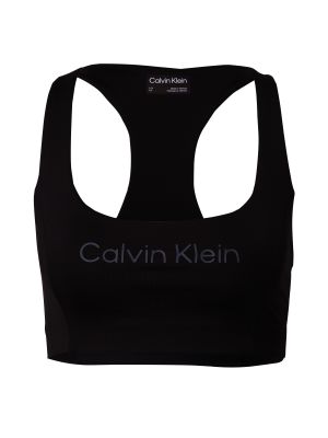 Сутиен bandeau Calvin Klein Sport черно