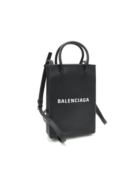 Torebka skórzana Balenciaga Vintage czarna