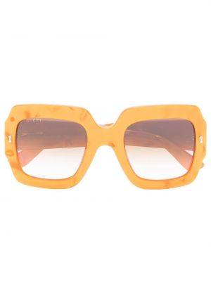 Overdimensjonert briller Gucci Eyewear oransje