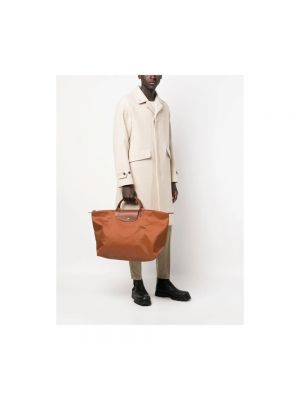 Bolso shopper Longchamp marrón