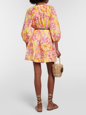 Pamučna haljina s cvjetnim printom Alemais