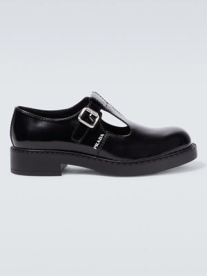 Pantofi din piele Prada negru