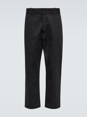 Pantaloni chino din bumbac Junya Watanabe negru