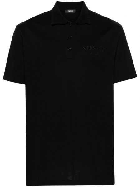 Poloshirt Versace sort