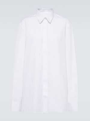 Bombažna srajca Givenchy bela