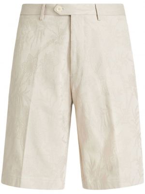 Shorts en jacquard Etro blanc