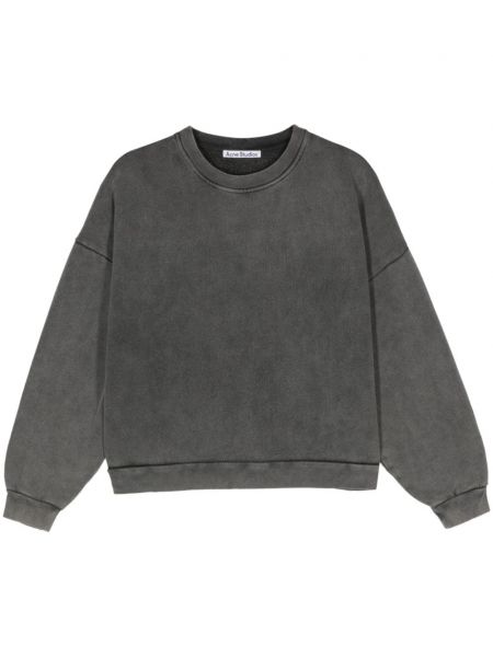 Langes sweatshirt aus baumwoll Acne Studios grau