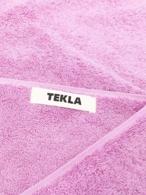 Peignoir en coton Tekla rose