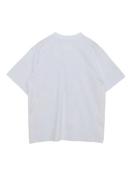 Camiseta de cuello redondo Sacai blanco
