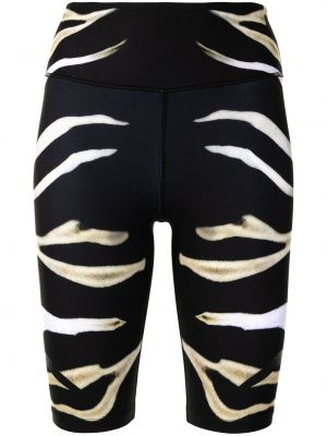 Pantalones cortos deportivos con estampado Camilla negro