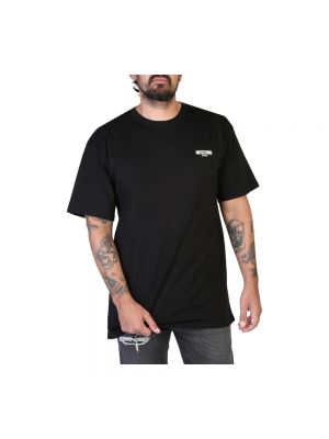 Koszulka w jednolitym kolorze Moschino czarna