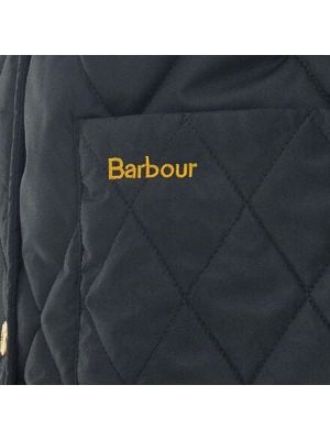 Клетчатая куртка Barbour черная