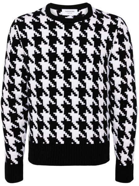 Жакардов пуловер Thom Browne
