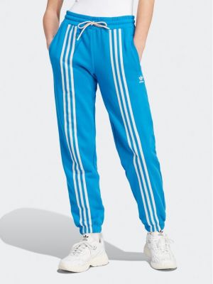 Teplákové nohavice Adidas modrá