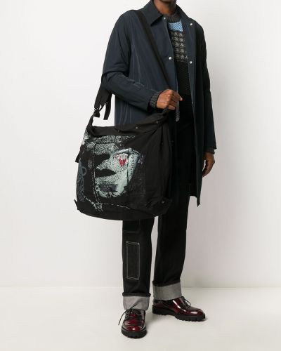 Bolsa de hombro Yohji Yamamoto negro