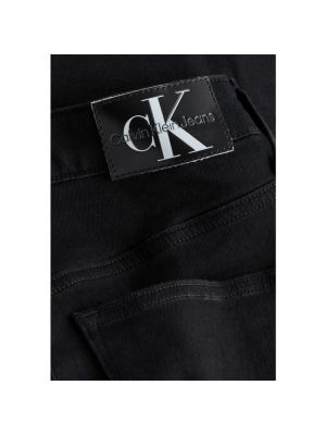 Jeansy skinny Calvin Klein czarne