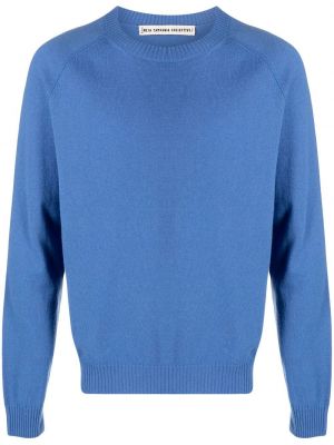 Кашмирен пуловер Meta Campania Collective синьо