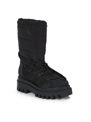 Nailoninės sniego batai Calvin Klein Jeans juoda