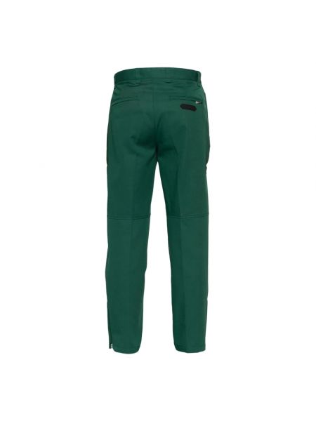 Pantalones chinos de algodón Lanvin verde