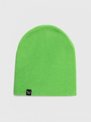 Вълнена шапка Salewa зелено