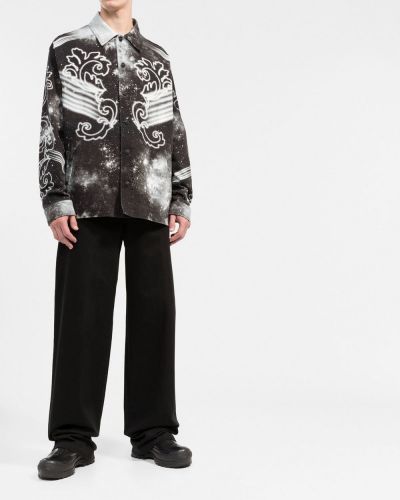 Džinsa krekls ar apdruku Versace Jeans Couture