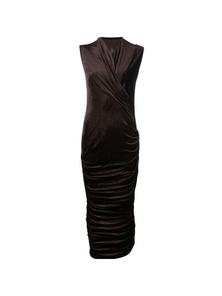 Sukienka Rick Owens - Brązowy