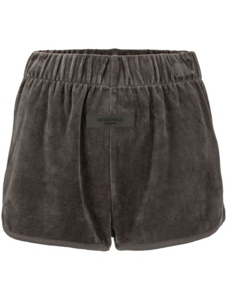 Velur shorts Fear Of God Essentials grå