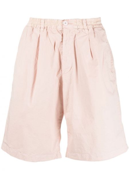 Plissert bermudashorts Paura rosa