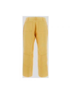 Pantalones chinos Jacquemus amarillo