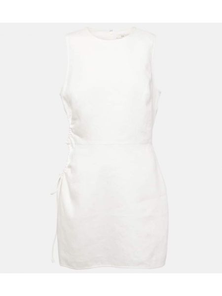 Mini vestido de lino Sir. blanco