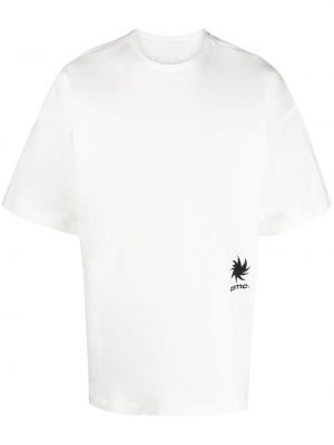 Raštuotas marškinėliai Oamc balta